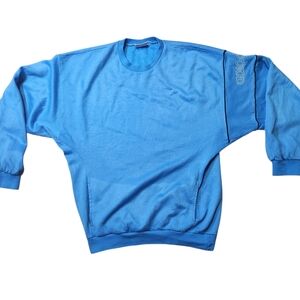 80s Vintage Maden In Germany Rare Adidas Men's Crewneck Sweater. Boxy And Baggy